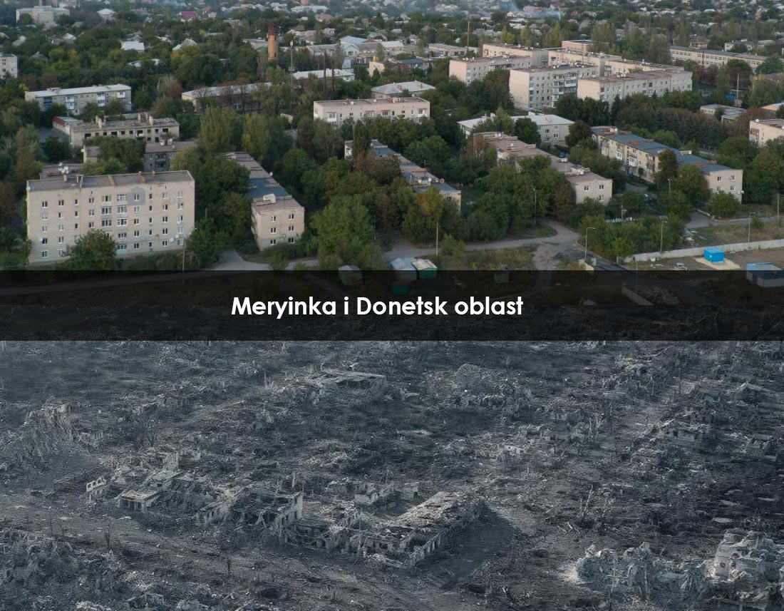 maryinka i donetsk innan och efter kriget